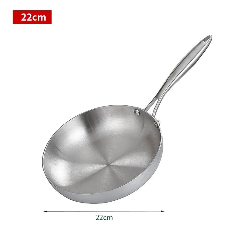 ChefSteel™️ - Poêle en Inox Haute Qualité - INOVA CUISINE SHOP