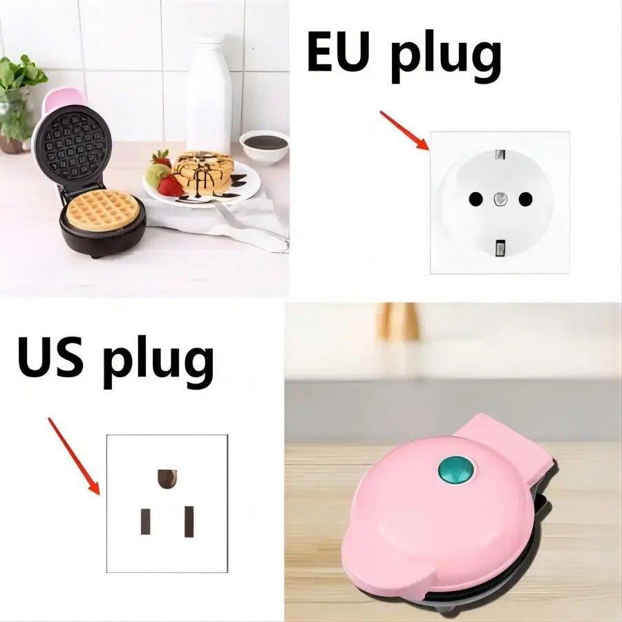 GaufreMinute™ – Mini Gaufrier Électrique Compact et Rapide - INOVA CUISINE SHOP
