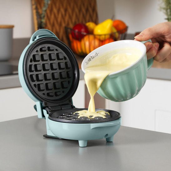 GaufreMinute™ – Mini Gaufrier Électrique Compact et Rapide - INOVA CUISINE SHOP