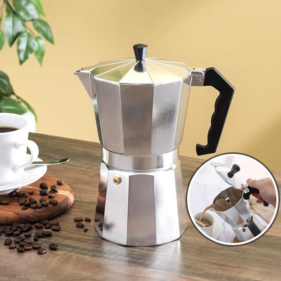 Cafetière Italienne Classica™ – L’Art du Véritable Espresso à l’Italienne - INOVA CUISINE SHOP