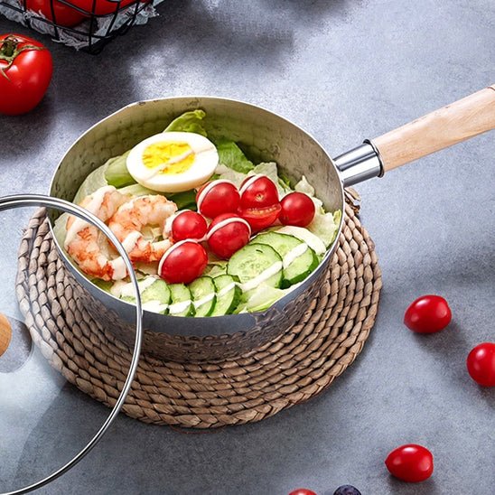 Casserole Acier Inoxydable™️– Robuste et Élégante - INOVA CUISINE SHOP