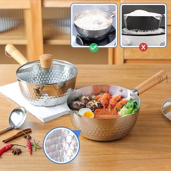 Casserole Acier Inoxydable™️– Robuste et Élégante - INOVA CUISINE SHOP