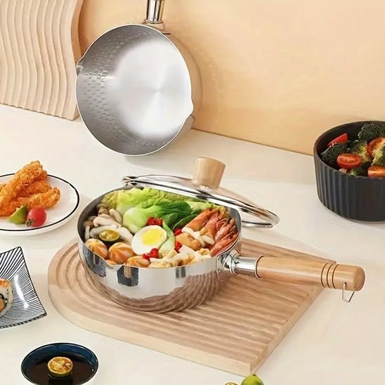 Casserole Acier Inoxydable™️– Robuste et Élégante - INOVA CUISINE SHOP