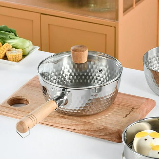 Casserole Acier Inoxydable™️– Robuste et Élégante - INOVA CUISINE SHOP