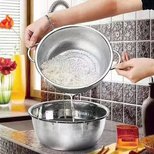 FiltraChef™ – Passoire Inox Micro - Perforée Haute Performance - INOVA CUISINE SHOP
