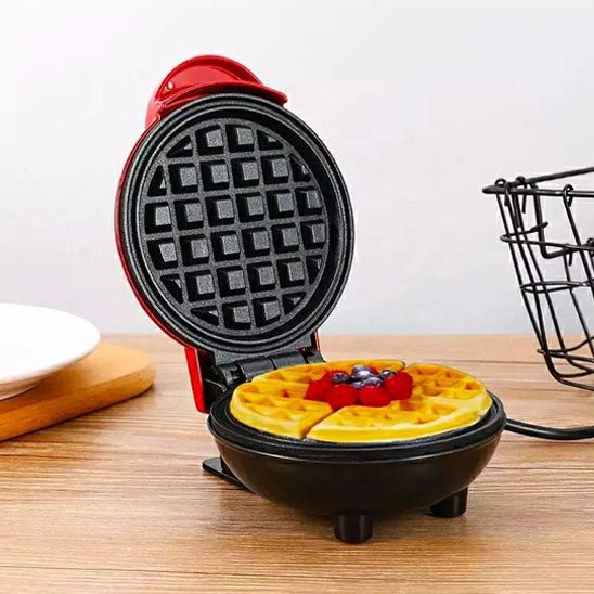 GaufreMinute™ – Mini Gaufrier Électrique Compact et Rapide - INOVA CUISINE SHOP