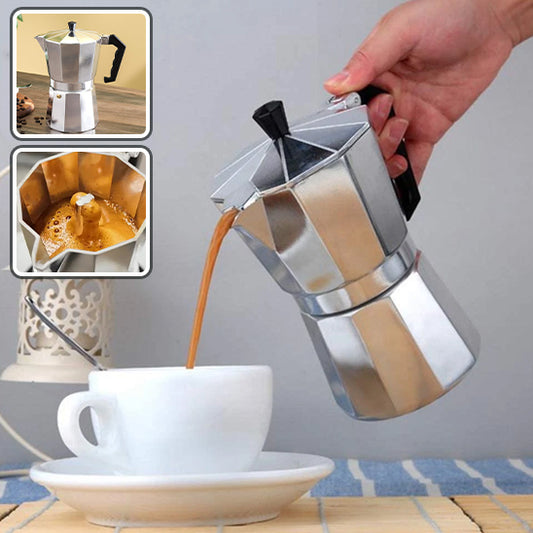 Cafetière Italienne Classica™ – L’Art du Véritable Espresso à l’Italienne
