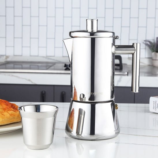 Rituel Café™ – Cafetière Italienne Design Classique - INOVA CUISINE SHOP