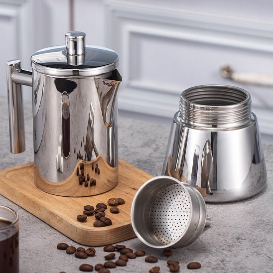 Rituel Café™ – Cafetière Italienne Design Classique - INOVA CUISINE SHOP