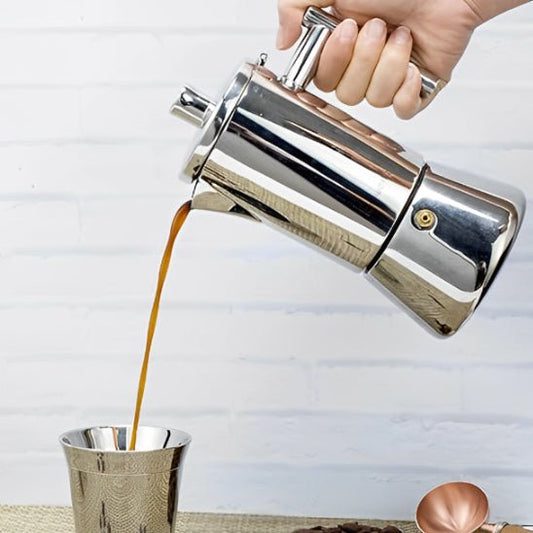 Rituel Café™ – Cafetière Italienne Design Classique - INOVA CUISINE SHOP
